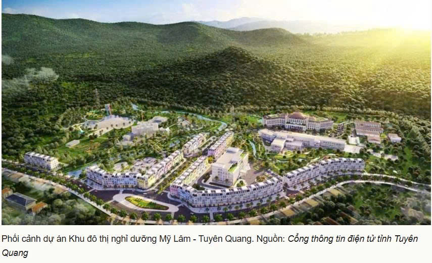 Hơn 1.200 tỷ đồng tái định cư dự án khu đô thị ở Tuyên Quang