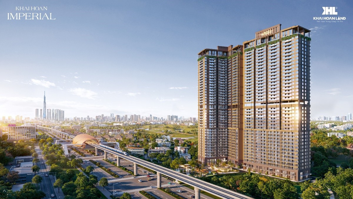 Khải Hoàn Imperial sở hữu vị trí nổi bật ngay mặt tiền Quốc lộ 13, kết nối ga Metro Thủ Dầu Một – Tao Đàn chỉ 400m, đối diện AEON Mall Canary.