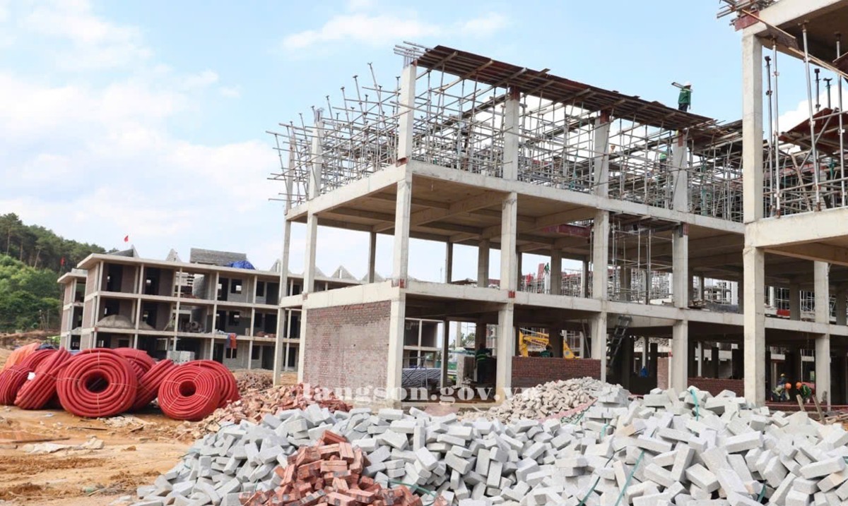 Các địa phương quyết liệt triển khai việc xây dựng trường nội trú liên cấp. Ảnh: CTTĐT tỉnh Lạng Sơn