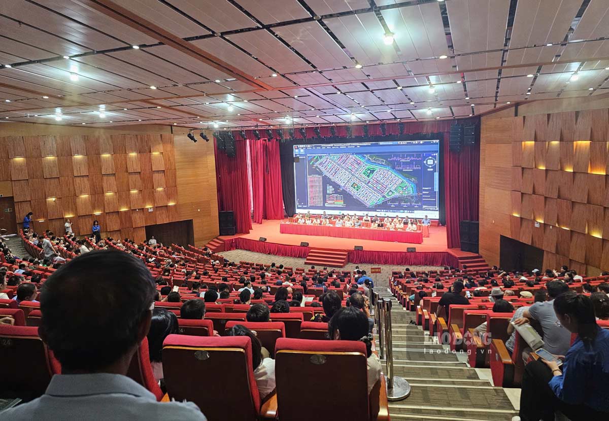 Hội nghị được tổ chức tại Cung Quy hoạch, Hội chợ và Triển lãm tỉnh Quảng Ninh. Ảnh: Đoàn Hưng