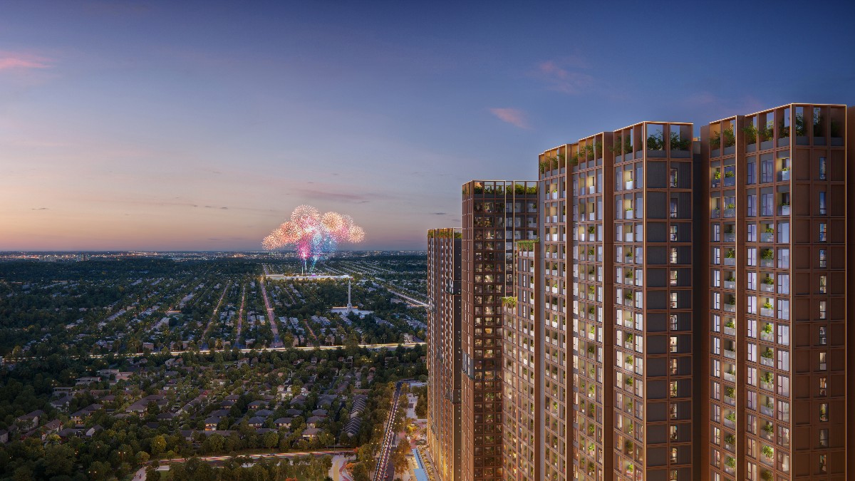 The Parkland sở hữu lợi thế tâm điểm kết nối cùng hệ tiện ích đồng bộ. Ảnh dự án.