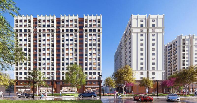 Phối cảnh Dự án NOXH thuộc Dự án Khu nhà ở Cao Ngạn, phường Linh Sơn. Ảnh: Thái Nguyên GOP