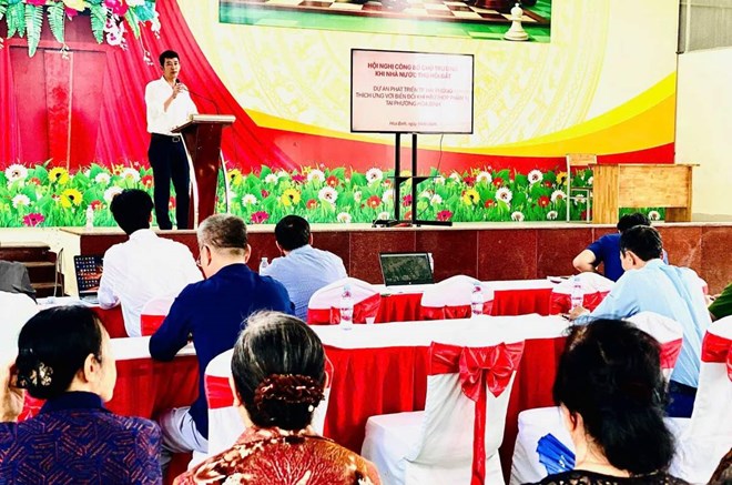 Hải Phòng thu hồi đất của hơn 1.000 hộ làm dự án thích ứng biến đổi khí hậu