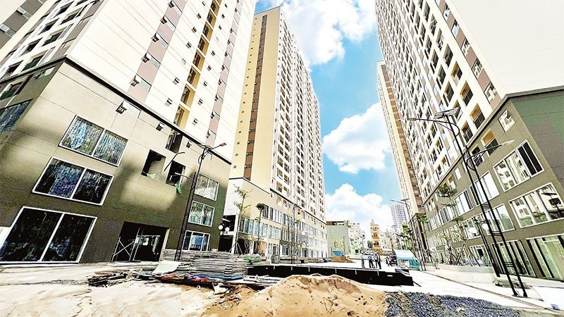 Dự án nhà ở xã hội 324 Lý Thường Kiệt - Ảnh minh họa: Hoài An.