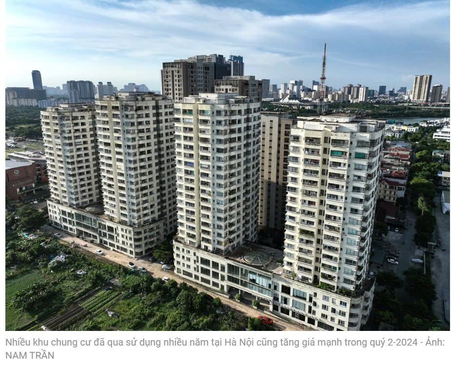 Bộ Xây dựng: Giá chung cư tại Hà Nội và TP.HCM tăng mạnh nhưng đang chững lại