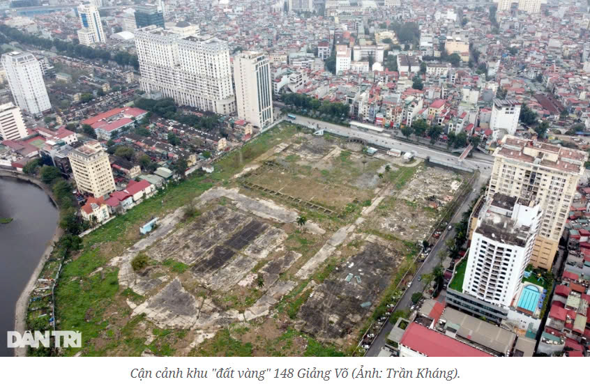 Khu đất vàng 148 Giảng Võ được thêm vào kế hoạch sử dụng đất năm 2024