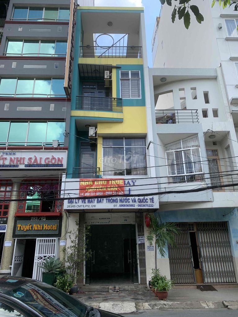 Cho thuê nhà nguyên căn CMT8 , Phường 12