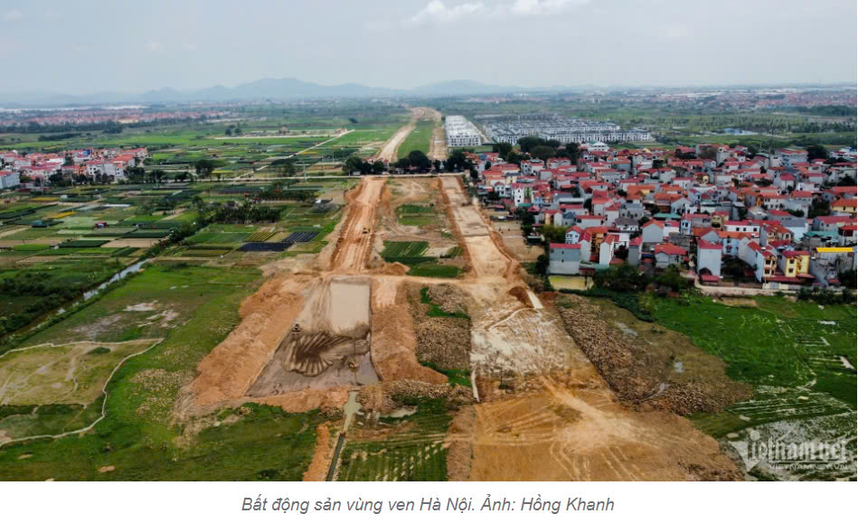Bảng giá đất Hà Nội tăng mạnh, có nhà lo tốn chục tỷ chuyển đổi