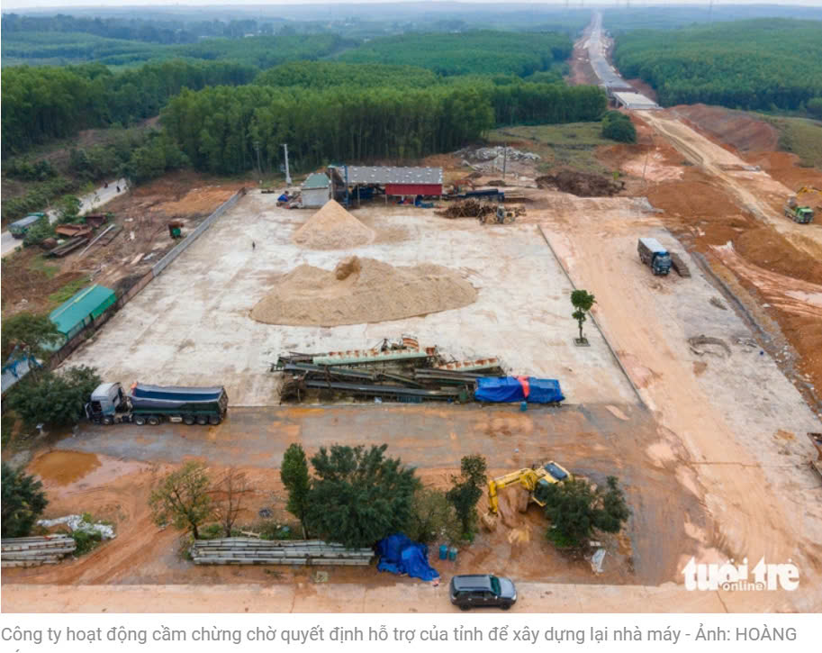 Cam kết cấp lại 'mặt bằng' cho doanh nghiệp, 4 tháng huyện vẫn chưa thể thực thi