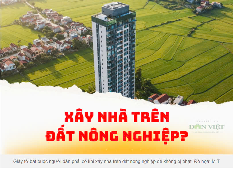 Từ năm 2025, người dân muốn xây nhà trên đất nông nghiệp cần phải đáp ứng những điều kiện gì?