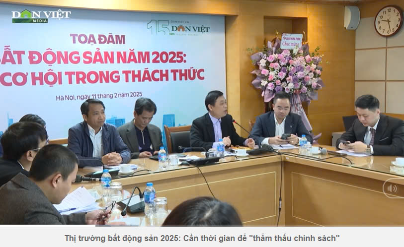 Thị trường bất động sản 2025: Cần thời gian để 