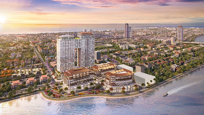 Sun Ponte Residences: Khu đô thị nghỉ dưỡng ven sông Đà Nẵng