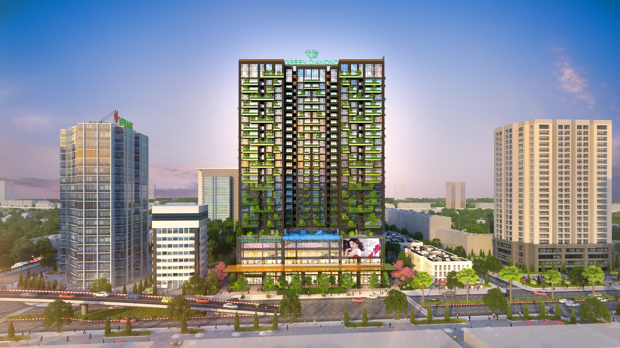 Chung cư Green Diamond 93 Láng Hạ