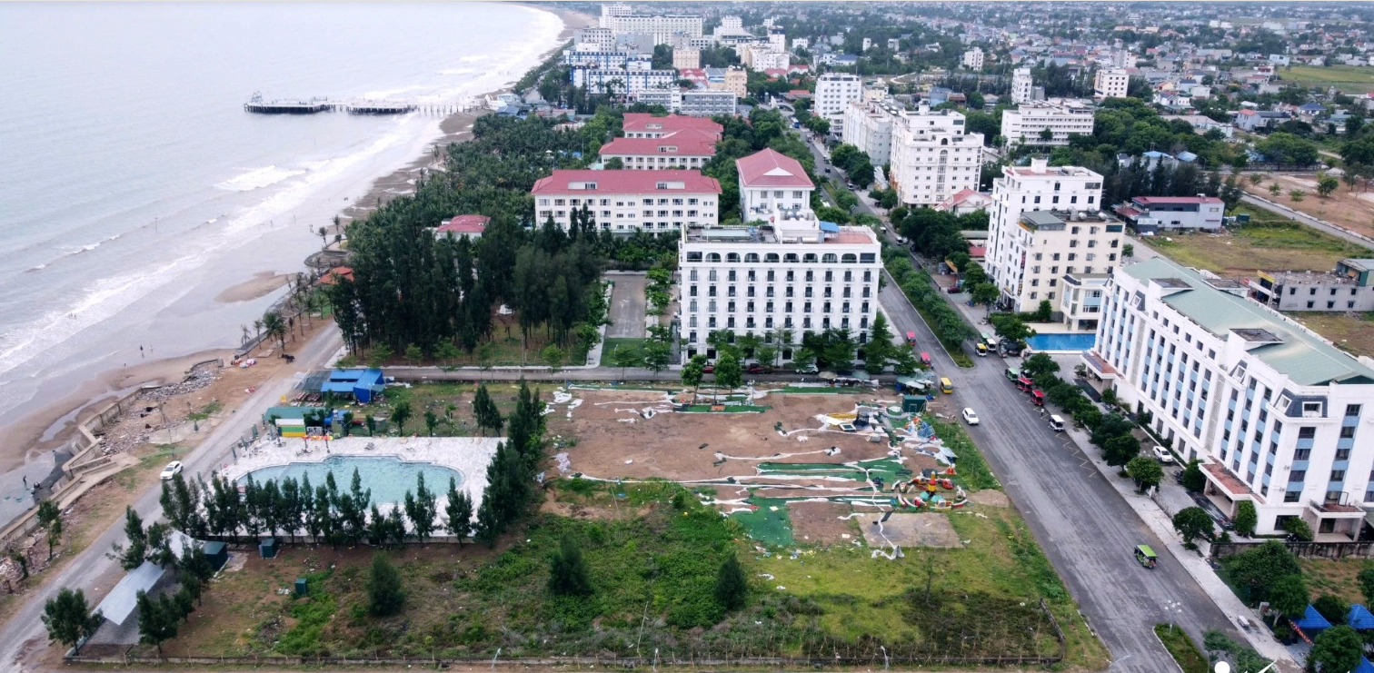 Hiện trạng khu du lịch ven biển Hải Tiến vừa bị Thanh tra chỉ rõ loạt vi phạm gây sốc