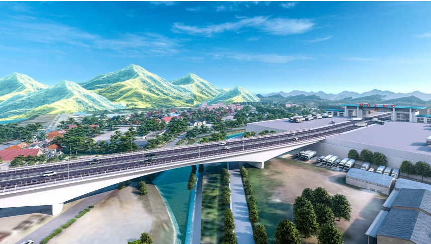 Hội đàm xây cầu đường bộ qua biên giới Việt - Trung tại Lai Châu