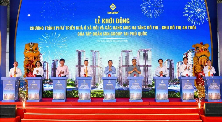 Sun Group xây 50.000 nhà ở xã hội, cho thuê tại Phú Quốc