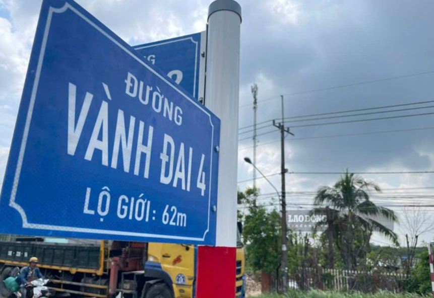 Bàn giao 21,5 ha đất làm dự án Vành đai 4 TPHCM đi qua phường Vĩnh Tân