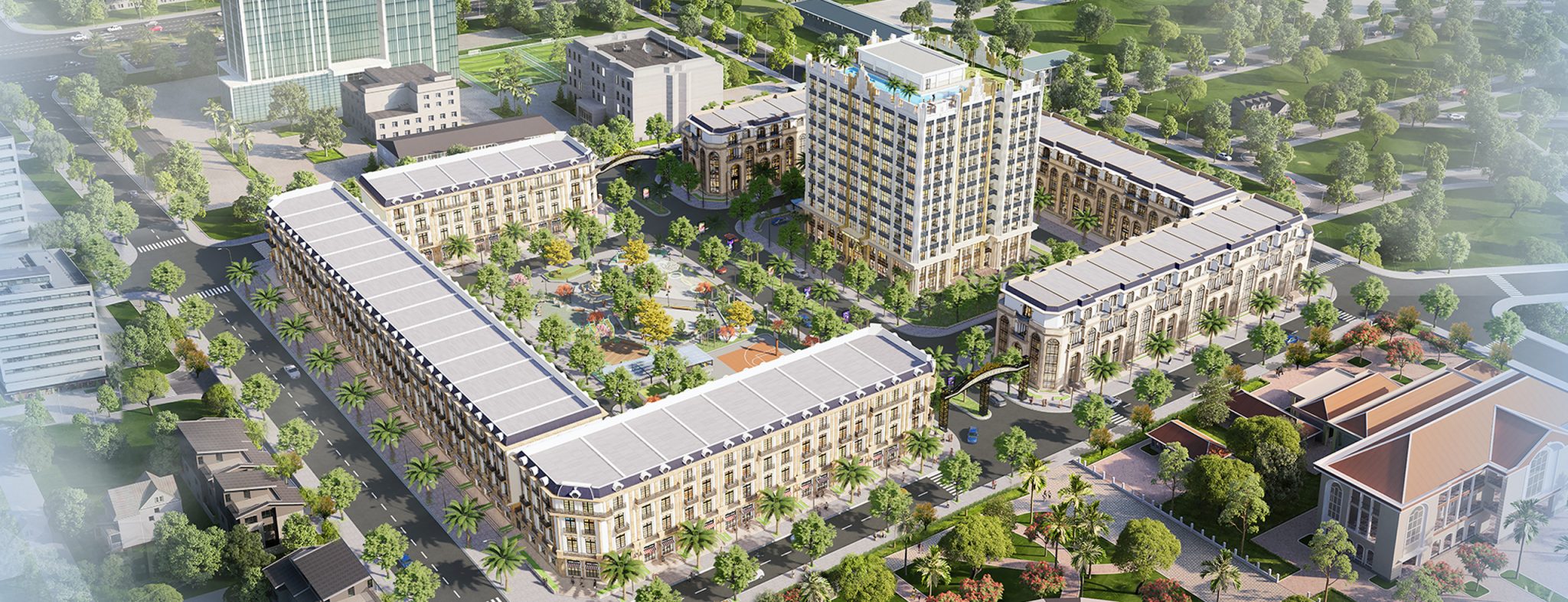 TỔ HỢP CĂN HỘ VÀ NHÀ PHỐ THƯƠNG MẠI D'. METROPOLE HÀ TĨNH
