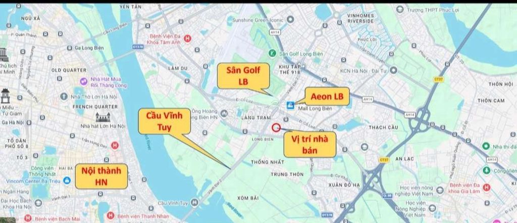 CHÍNH CHỦ bán nhà Liền kề gần Aeon Long Biên