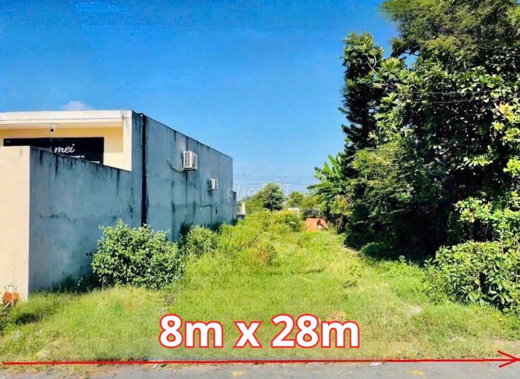Đất Full Thổ Cư (8x28) Ngay KCN Tây Bắc Củ Chi. SHR, Chính Chủ 700Tr